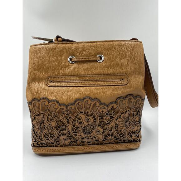 Brighton Leather bucket bag Clover Clementine Handbag - Picture 5 of 8